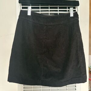 Wilfred Black Mini Skirt
